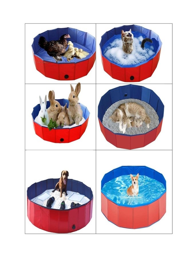 يورتن قفص ولادة يورتن للقطط، صندوق ولادة، حوض ولادة، مستلزمات ولادة القطط، حوض استحمام قابل للطي للحيوانات الأليفة، تخزين مريح، سهل التنظيف، يمكن استخدامه في الداخل أو الخارج - Image 5